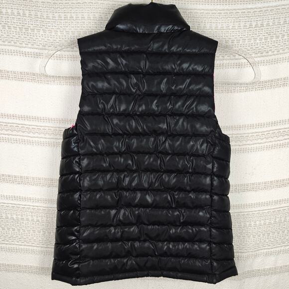 Ideology Black Puffer Vest with Pockets - Girls M - Women XXS - Picture 2 of 8